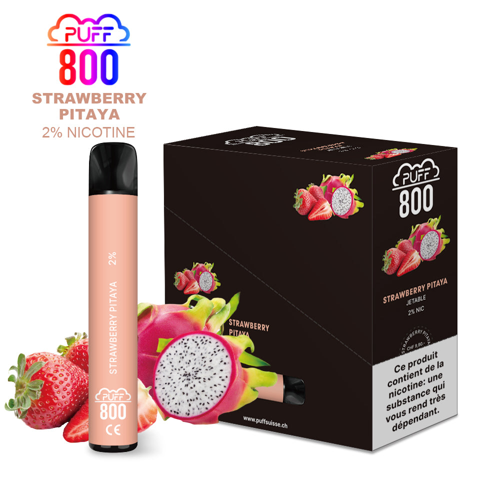 STRAWBERRY PITAYA - Puff 800 2% | puff 800 2%,puff8002%