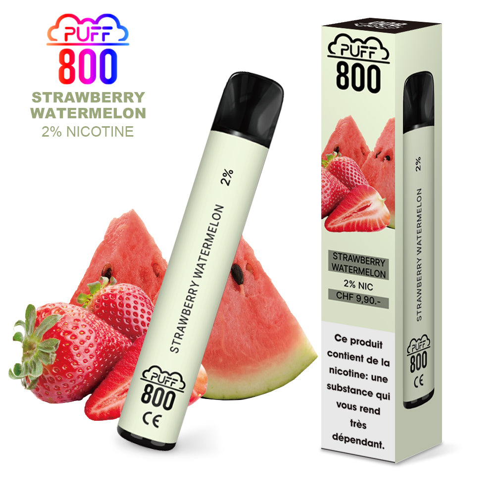 STRAWBERRY WATERMELON - Puff 800 2% | puff 800 2%,puff8002%
