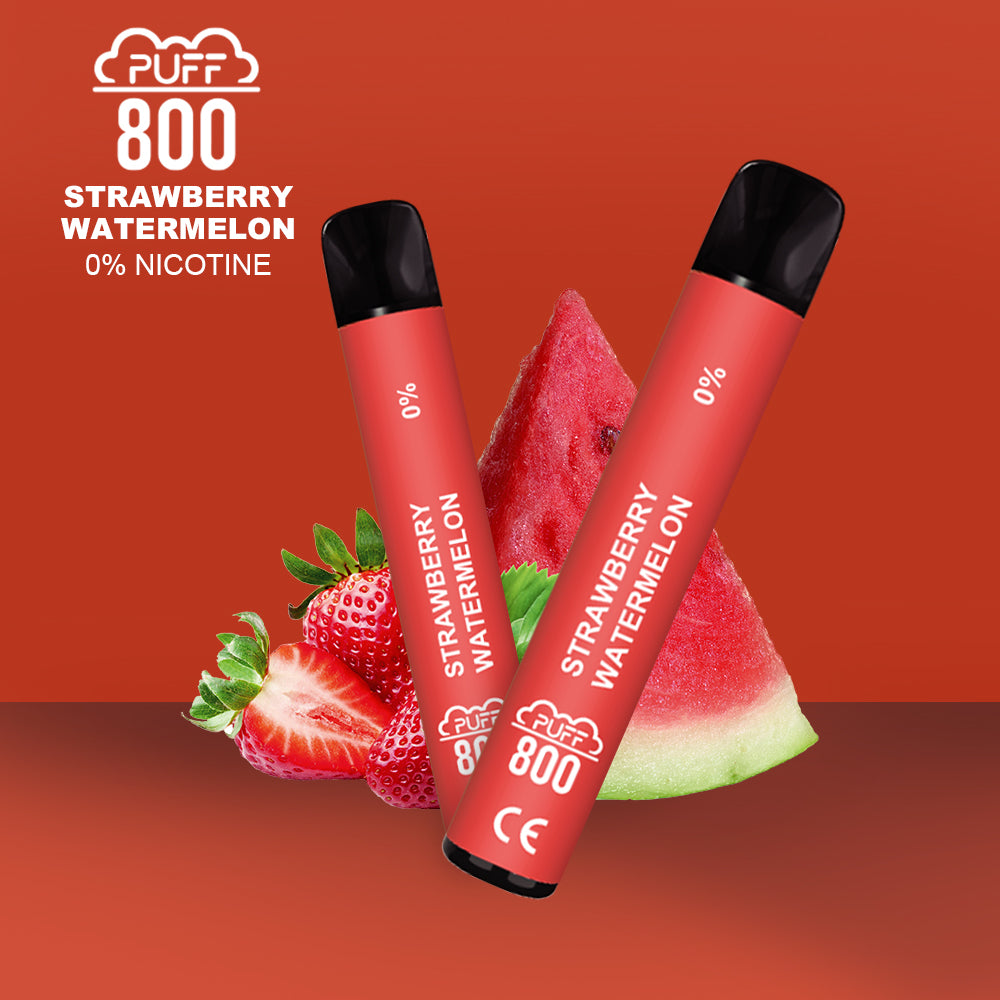 STRAWBERRY WATERMELON - PUFF 800 0% | puff 0%,zero nicotine