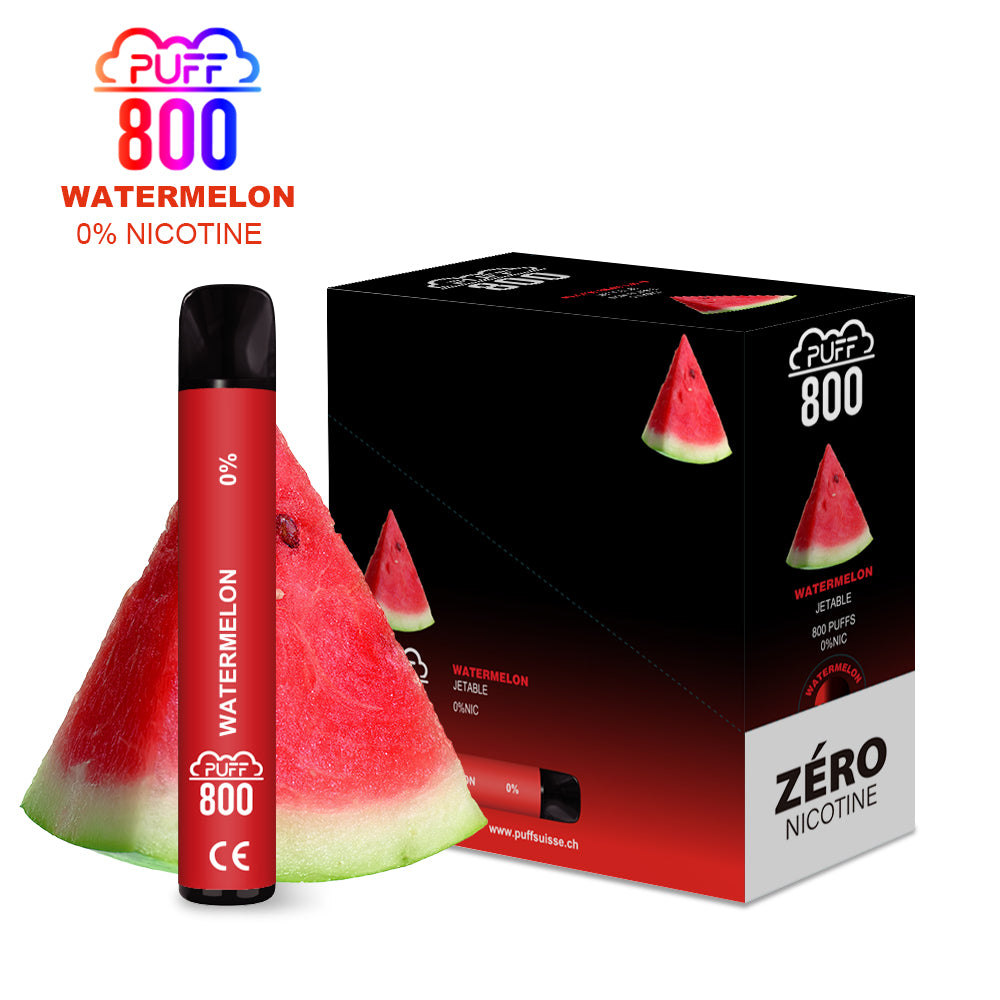 WATERMELON - PUFF 800 0% | puff 0%,zero nicotine