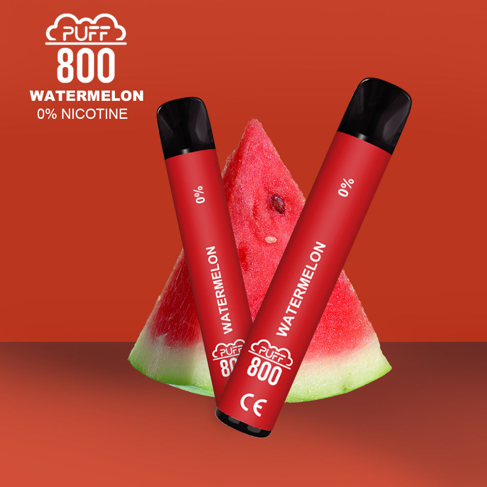 WATERMELON - PUFF 800 0% | puff 0%,zero nicotine