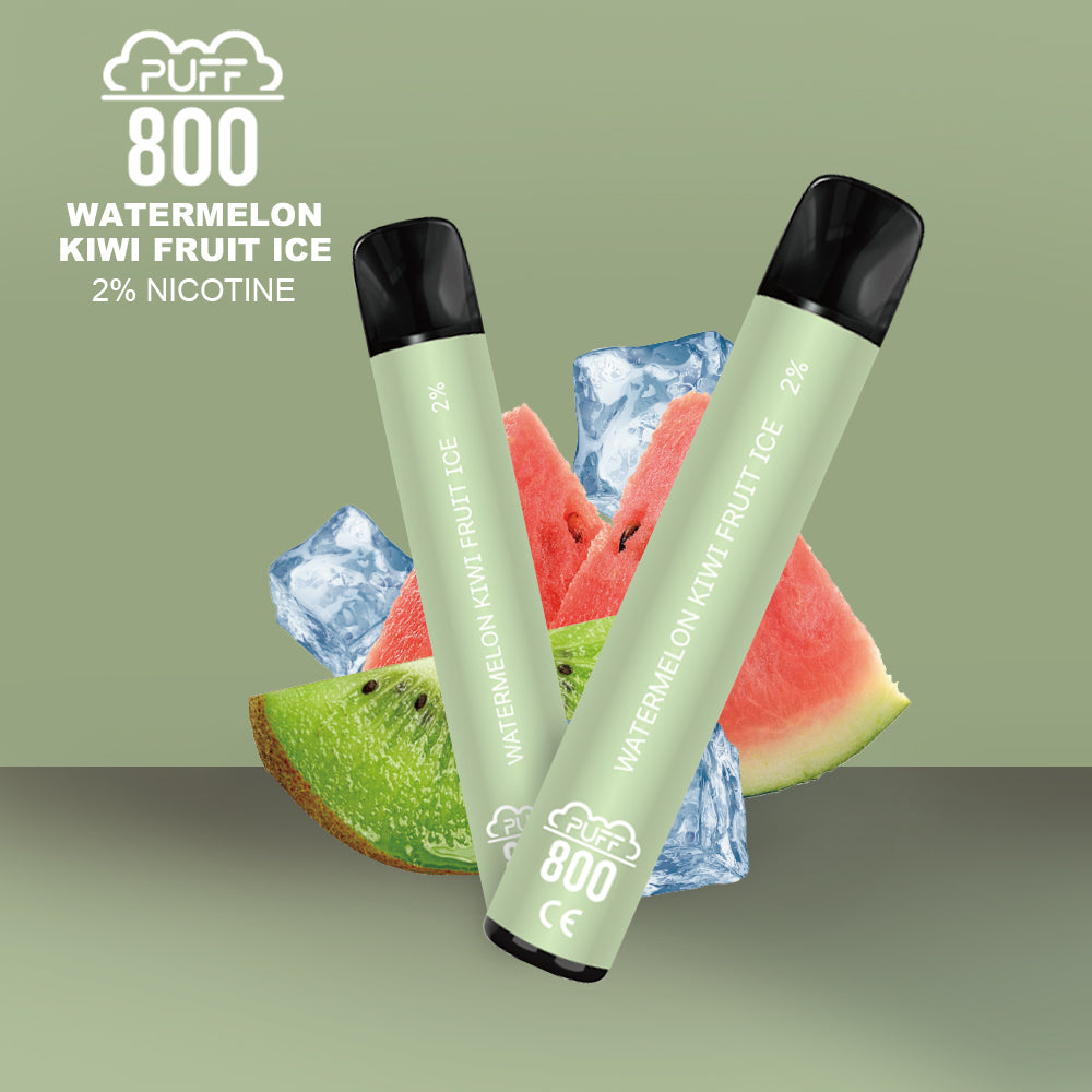Ghiaccio al gusto di anguria e kiwi - Puff 800 2% | puff 800 2%,puff8002%