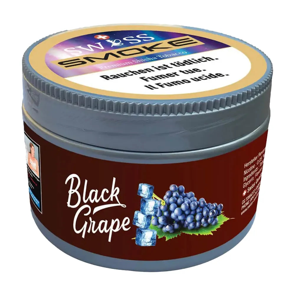 Black Grape Swiss Smoke Tabak | Swiss Smoke