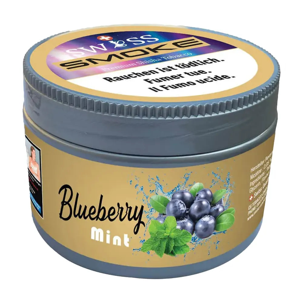 Blueberry Mint Swiss Smoke Tabak | Swiss Smoke