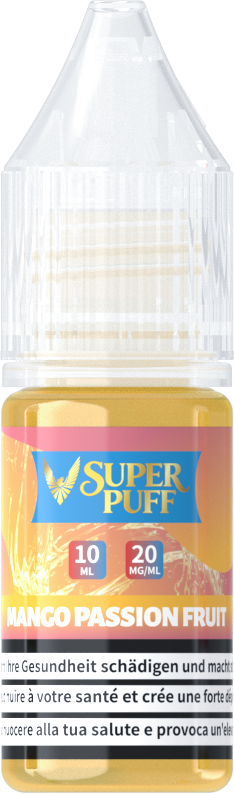 E-Liquide Super Puff - Mango Passion Fruit - 10ml (20mg)