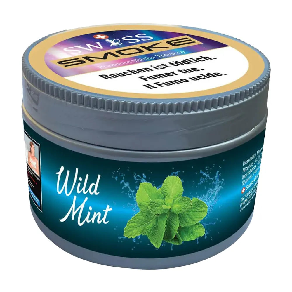 Wild Mint Swiss Smoke Tabak | Swiss Smoke