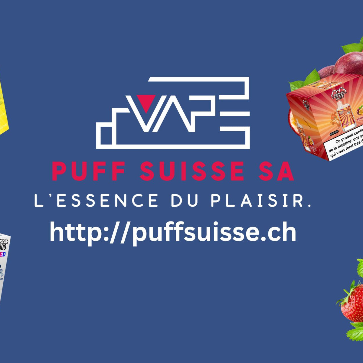 PUFF SUISSE SA | La boutique en ligne de vapes jetables qui dboite !