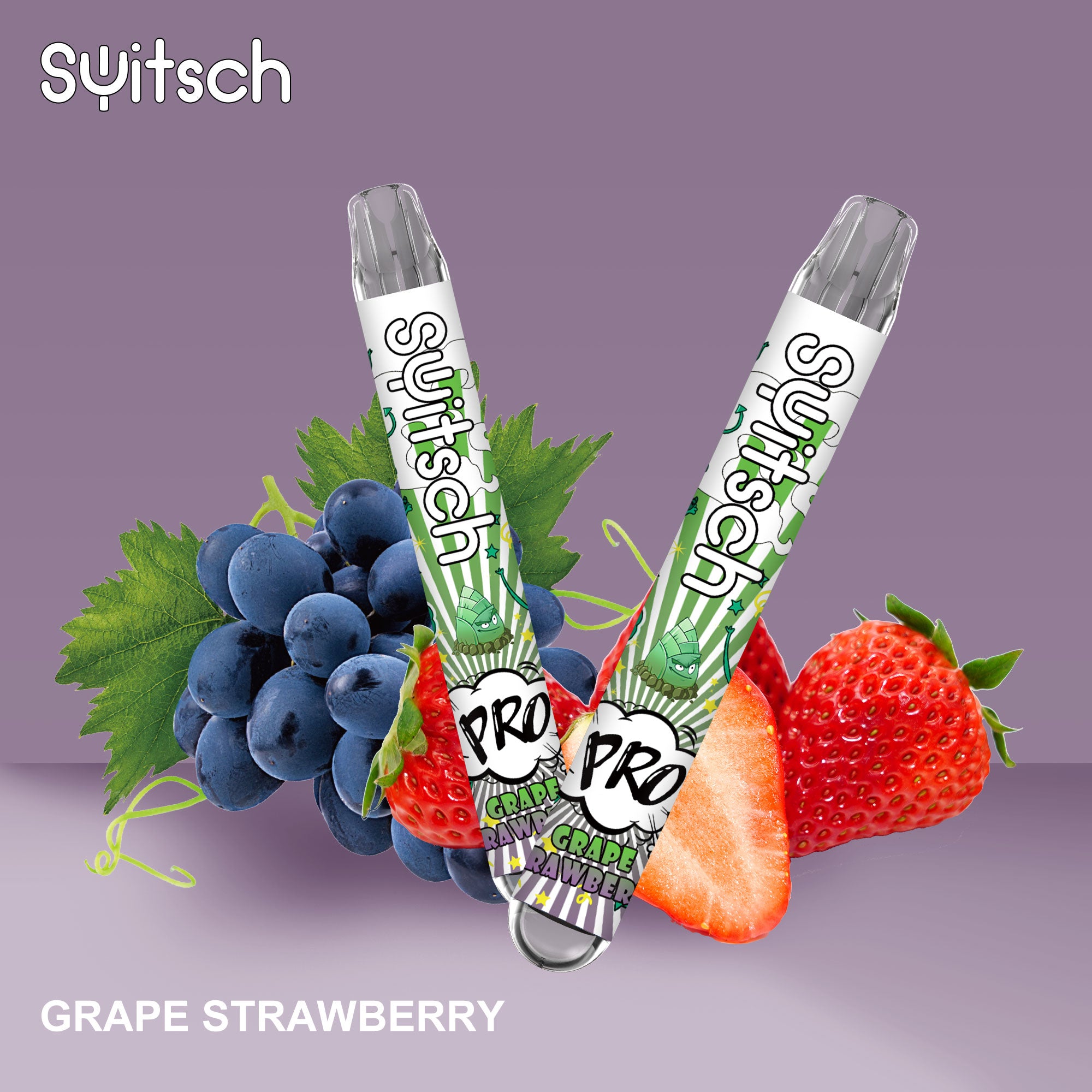Grape Strawberry - Puff Pro 2%