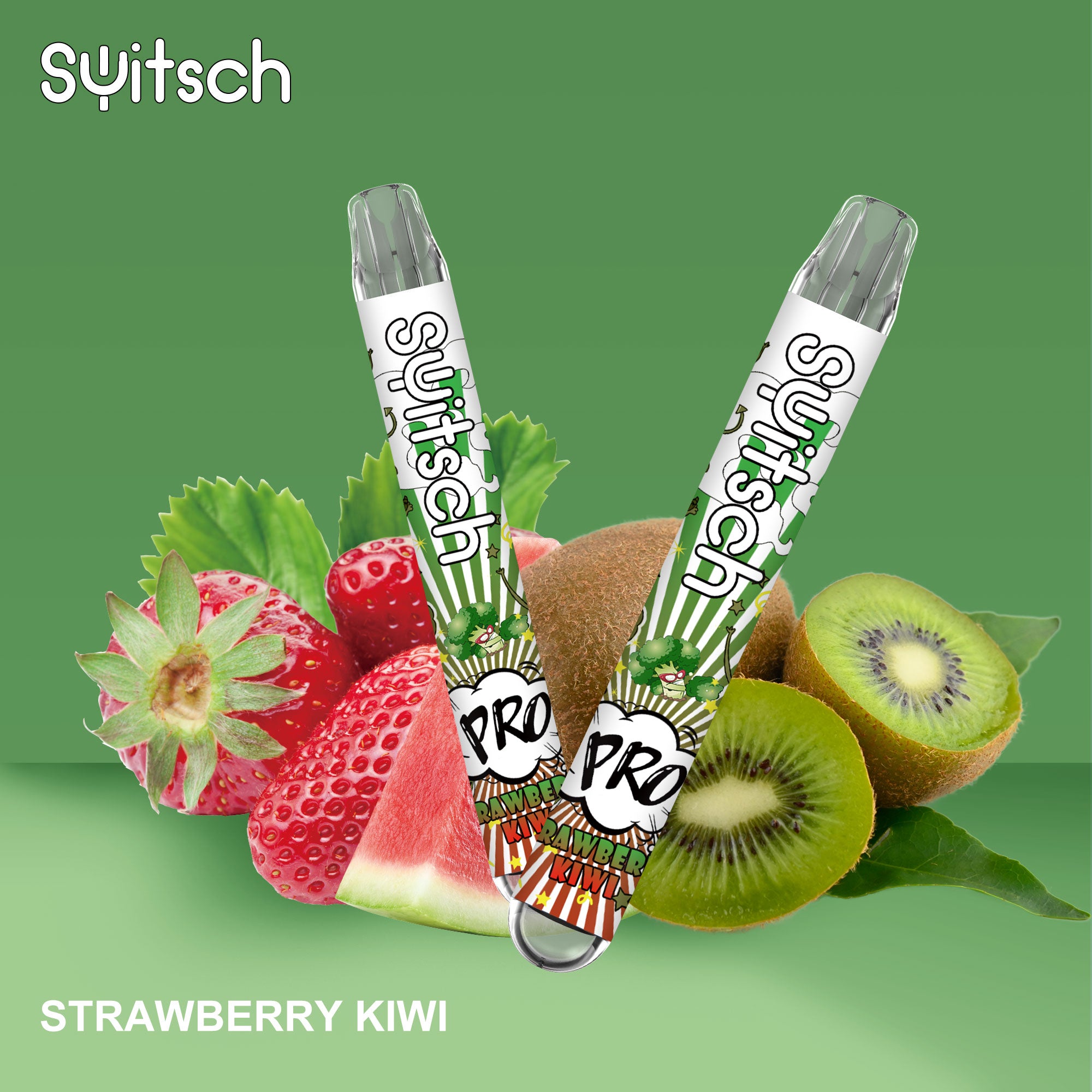 Erdbeer-Kiwi - Puff Pro 2%