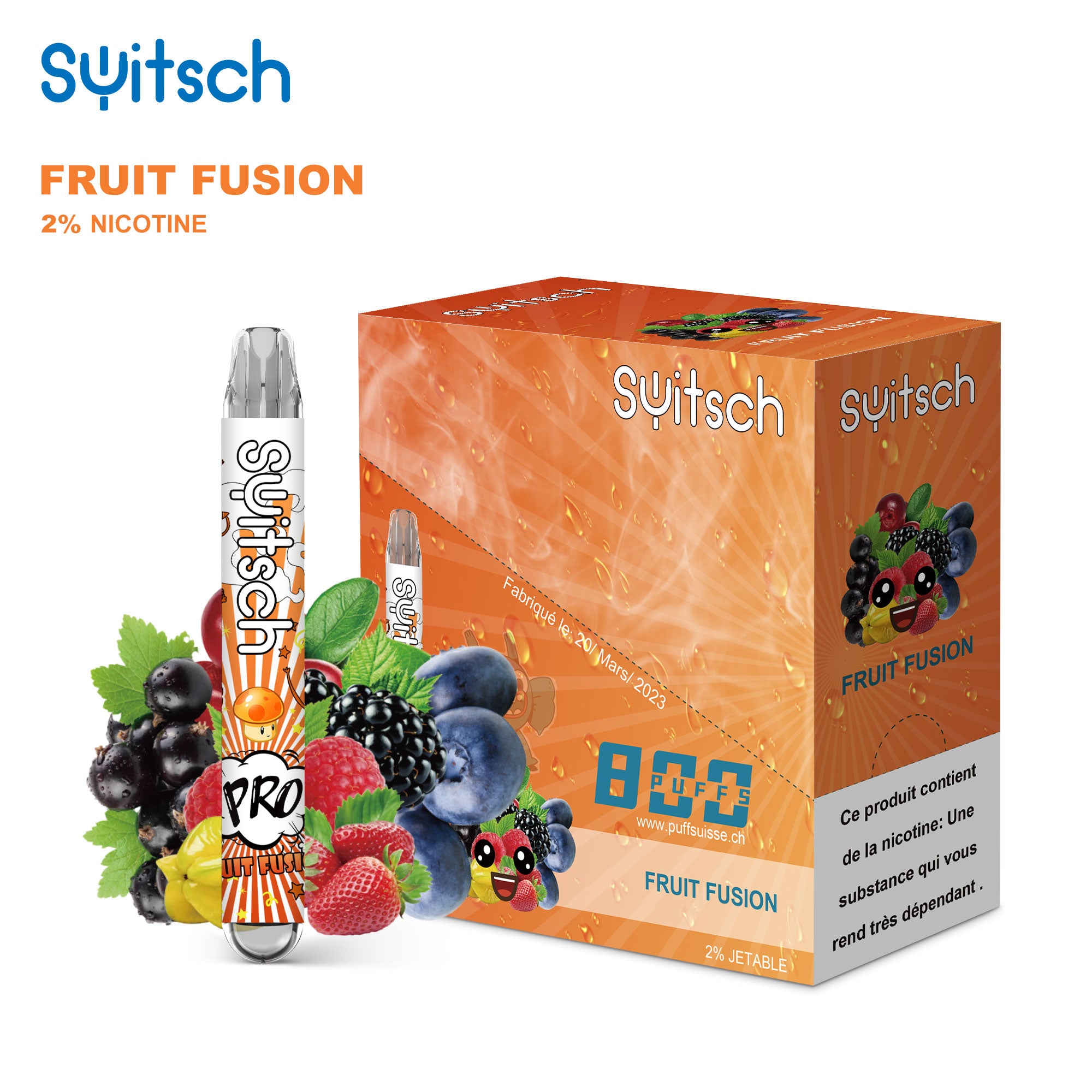 Fruit Fusion - Puff Pro 2%