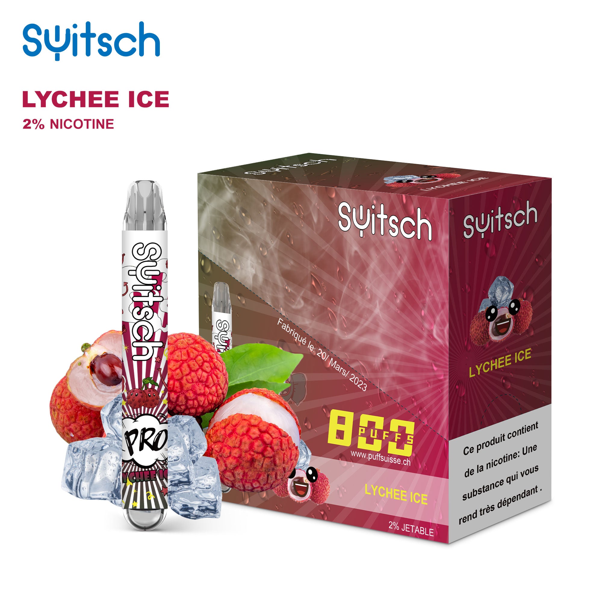 Lychee Ice - Puff Pro 2%