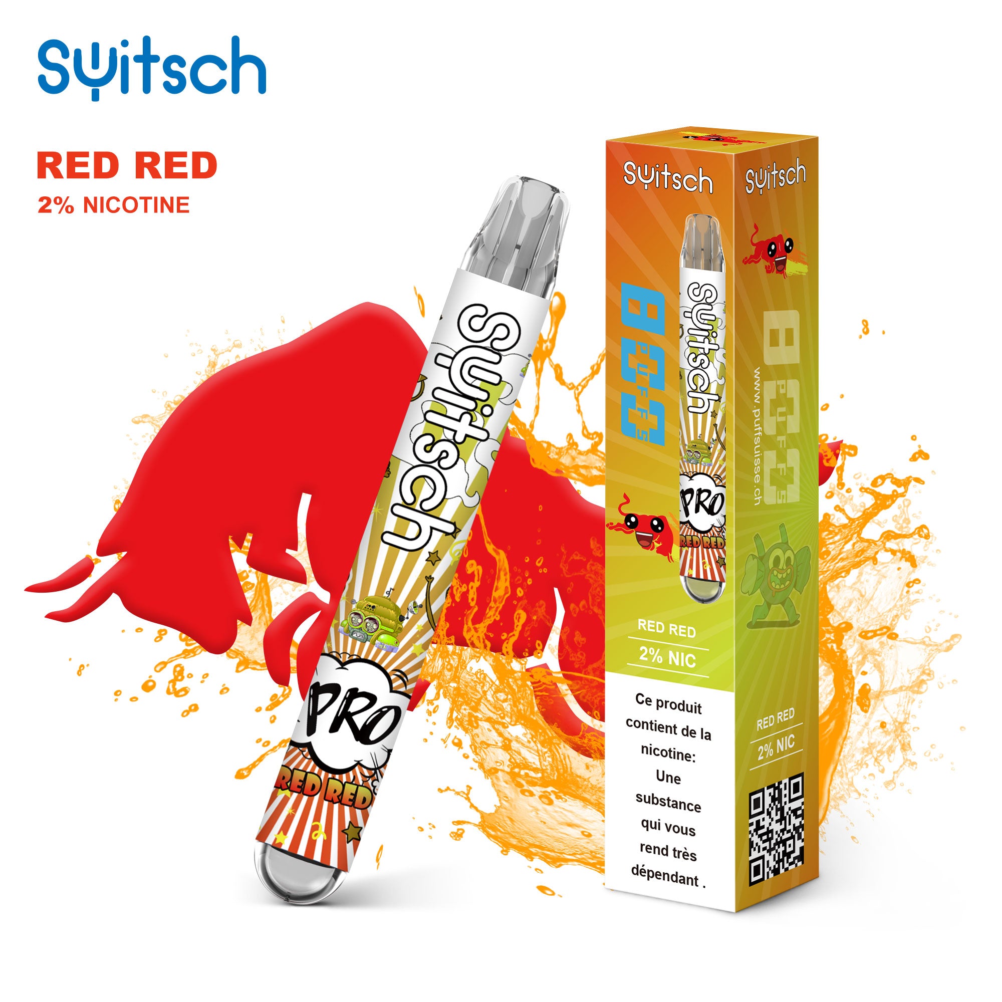 Red red - Puff Pro 2%