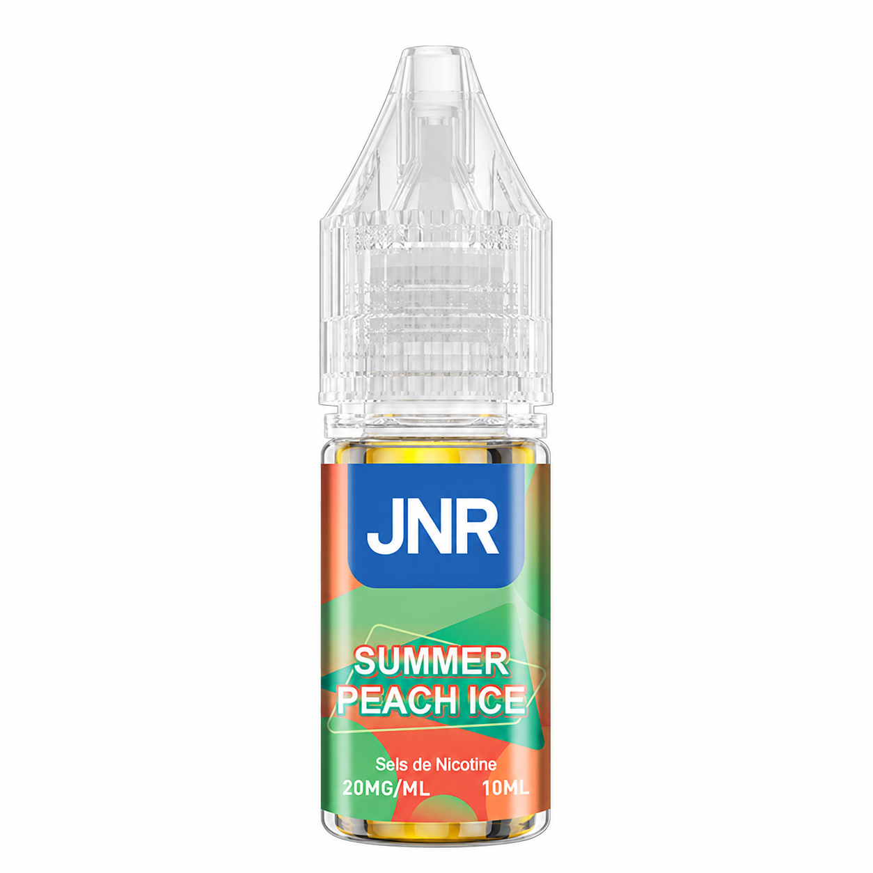 JNR Summer Peach Ice - E-liquide aux sels de nicotine - 10 ml - 20 mg/ml
