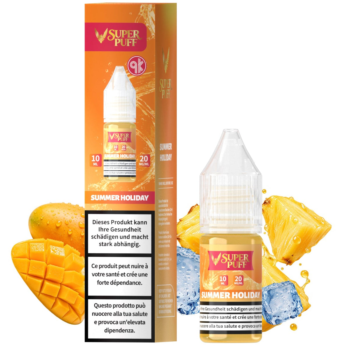 E-Liquid Super Puff - Summer Holiday - 10ml (20mg)