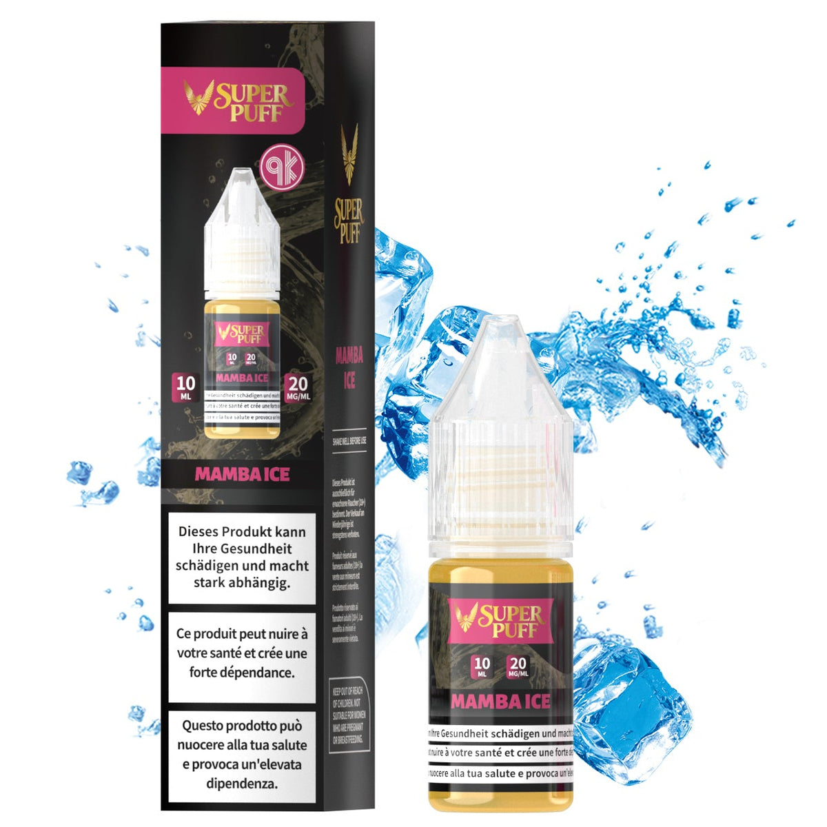 E-Liquid Super Puff - Mamba Ice - 10ml (20mg)