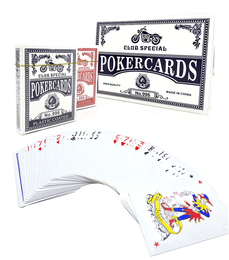 Jeu de Cartes de Poker "Club Special" - Finition Plastifiée Premium