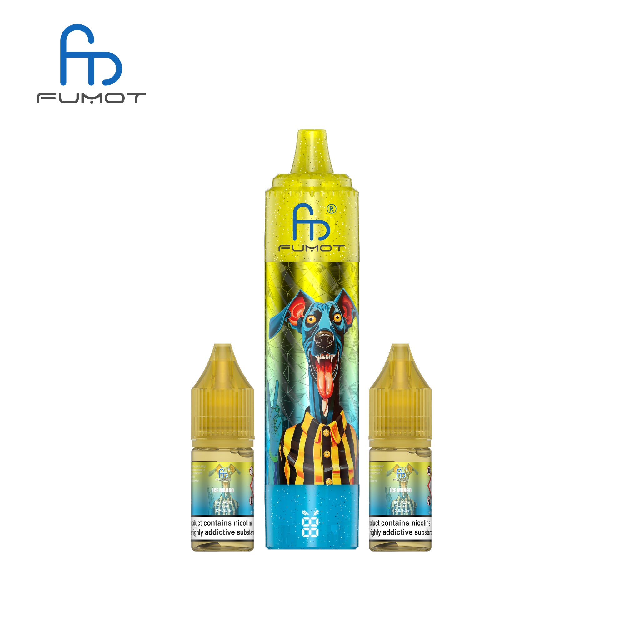 Ice Mango - CIGARETTE ÉLECTRONIQUES RECHARGEABLE - Fumot Doberman