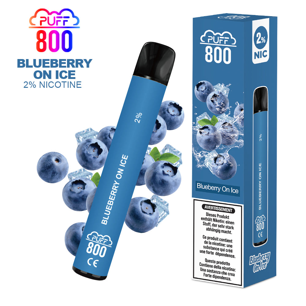 Blueberry on Ice - Puff 800 2%