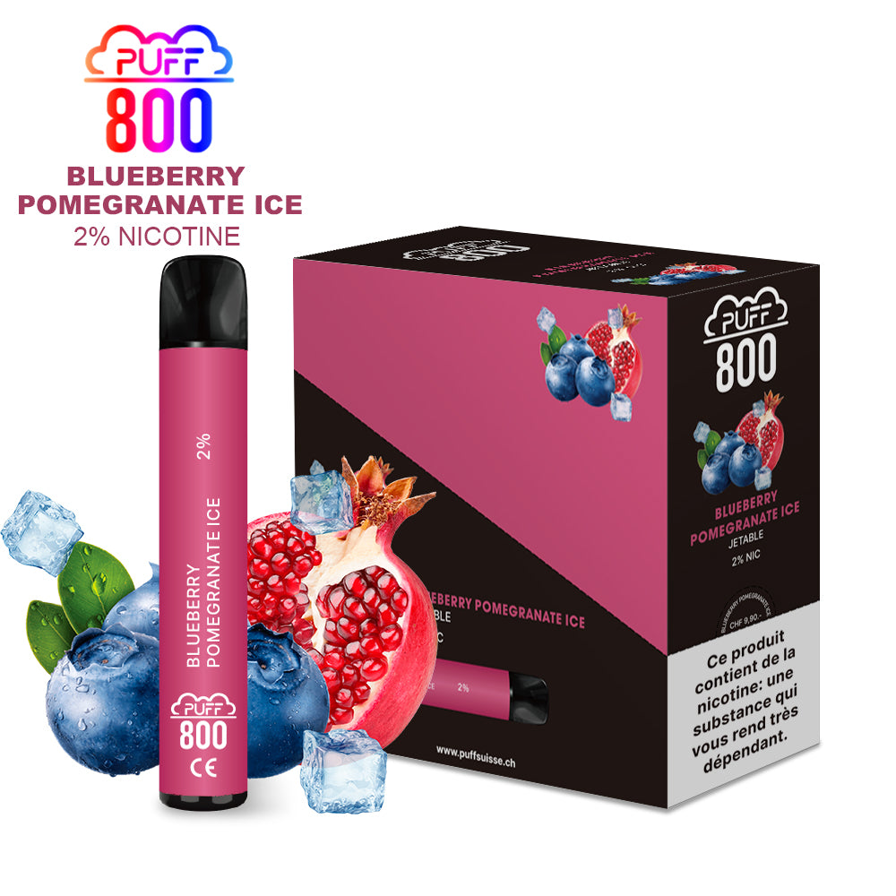 blueberry pomegranate disposable vape Disposable vape with nicotine - Puff 800 - Blueberry Pomegranate Ice | puff 800 2%,puff8002%