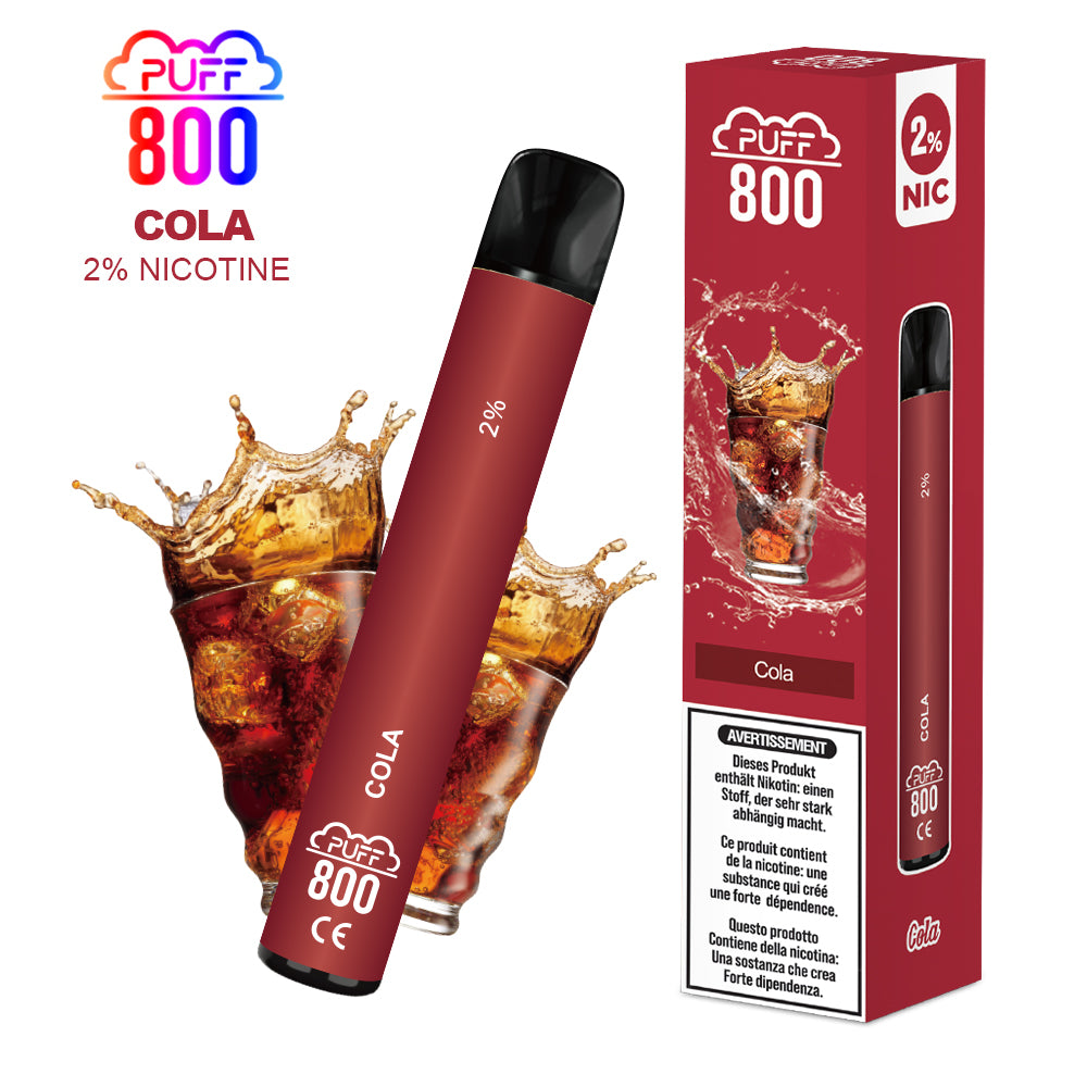 COLA - Puff 800 2% | CHF 5.90 | puff 800 2%,puff 800 2% nicotine,puff8002% COLA - Puff 800 2% | CHF 5.90 | puff 800 2%,puff 800 2% nicotine,puff8002%