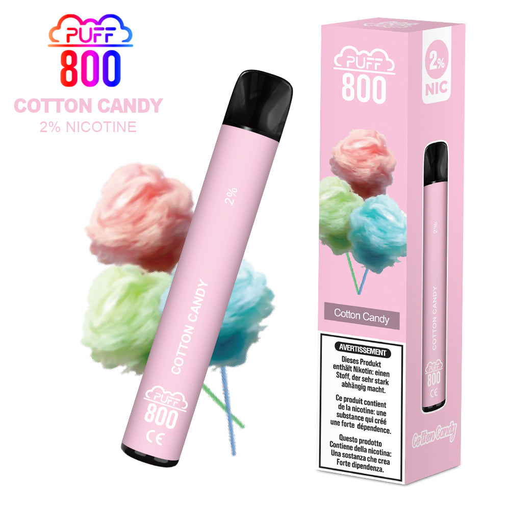 COTTON CANDY - Puff 800 2%