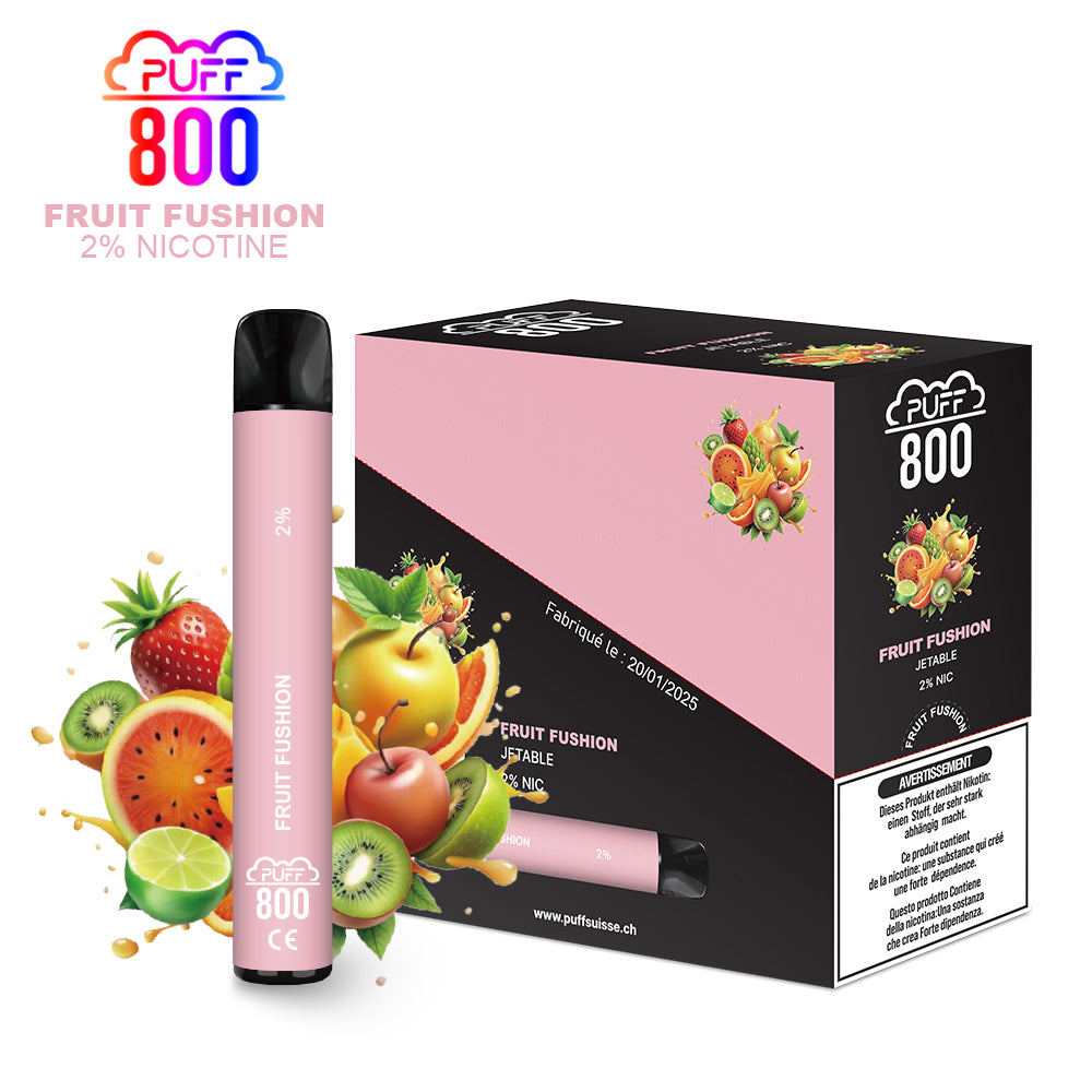 FRUIT FUSHION - Puff 800 2%