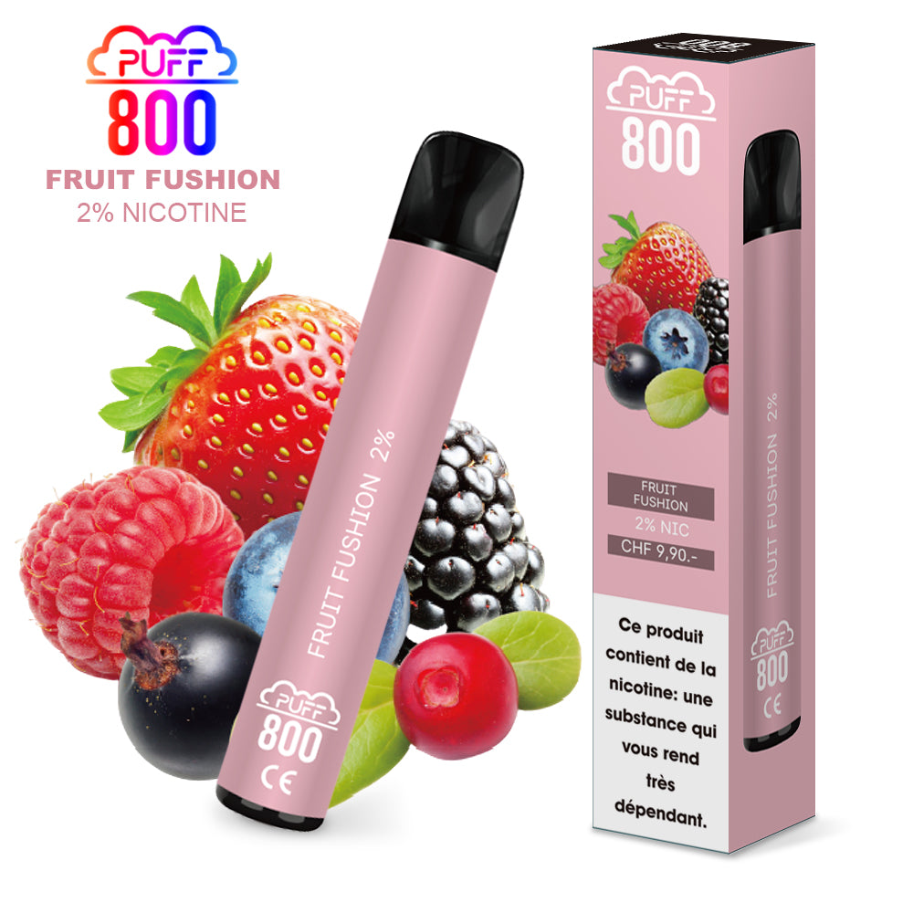 FRUIT FUSHION - Puff 800 2% | puff 800 2%,puff 800 2% nicotine,puff8002%