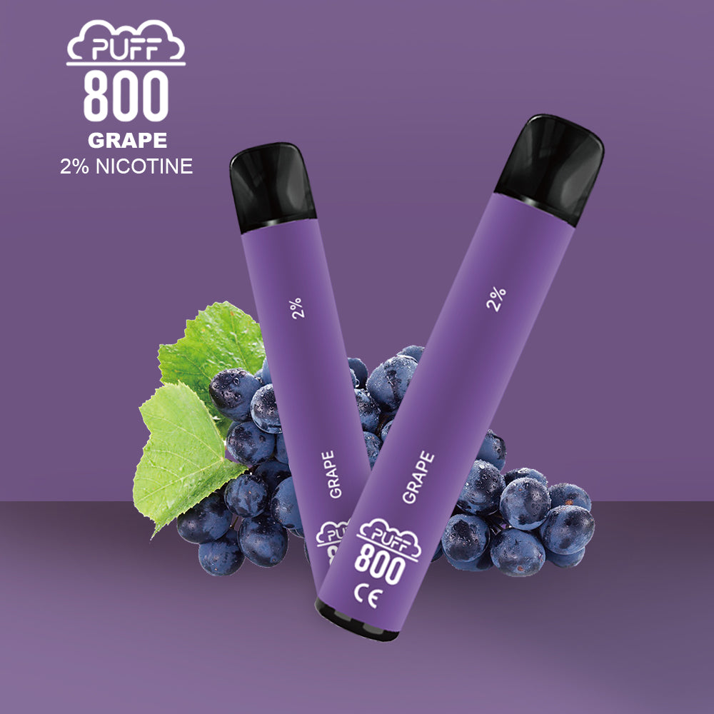 GRAPE - Puff 800 2% | puff 800 2%,puff 800 2% nicotine,puff8002%