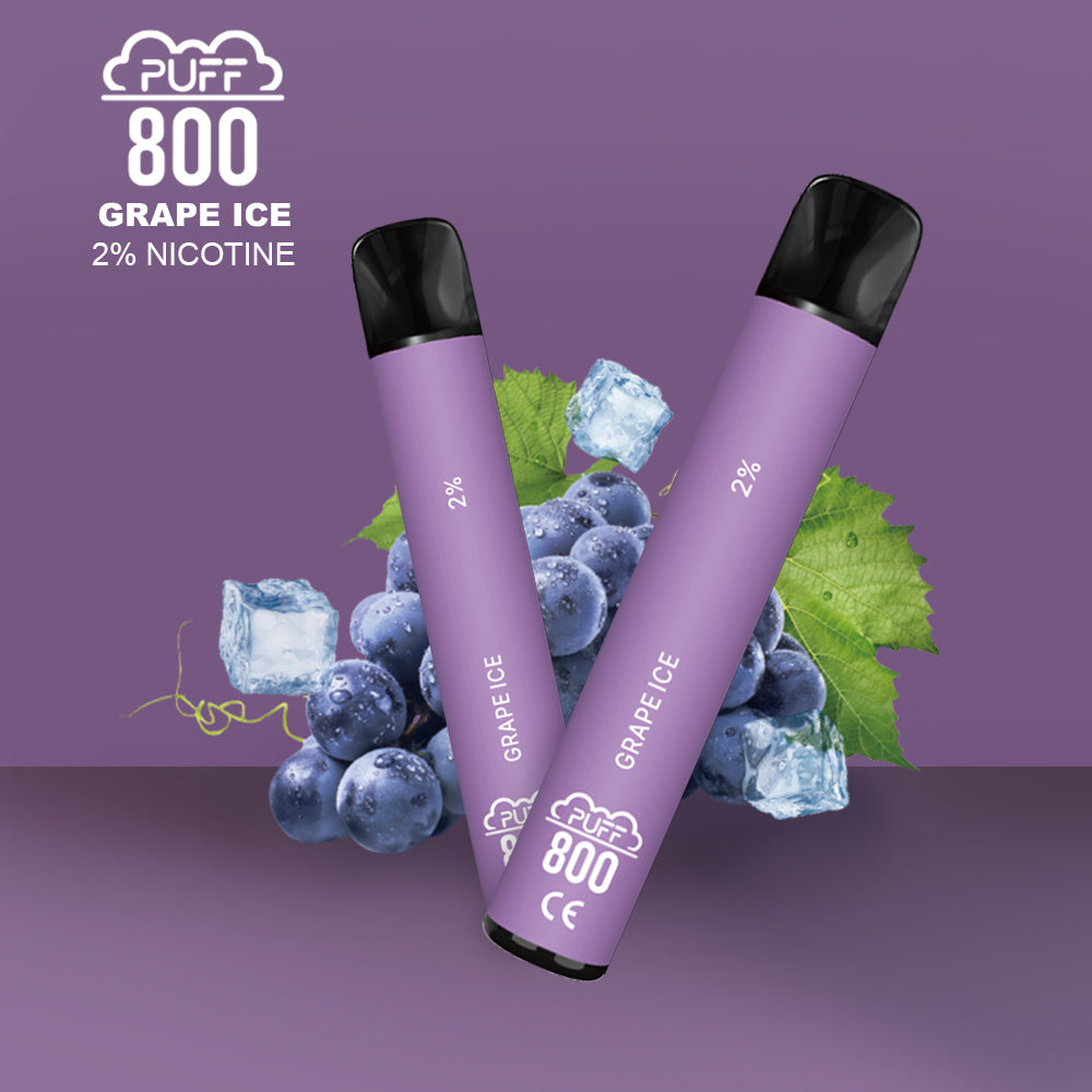 GRAPE ICE - Puff 800 2% | puff 800 2%,puff 800 2% nicotine,puff8002%