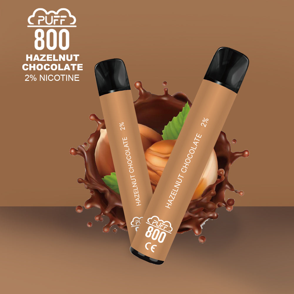 HAZELNUT CHOCOLATE - Puff 800 2% | puff 800 2%,puff 800 2% nicotine,puff8002%