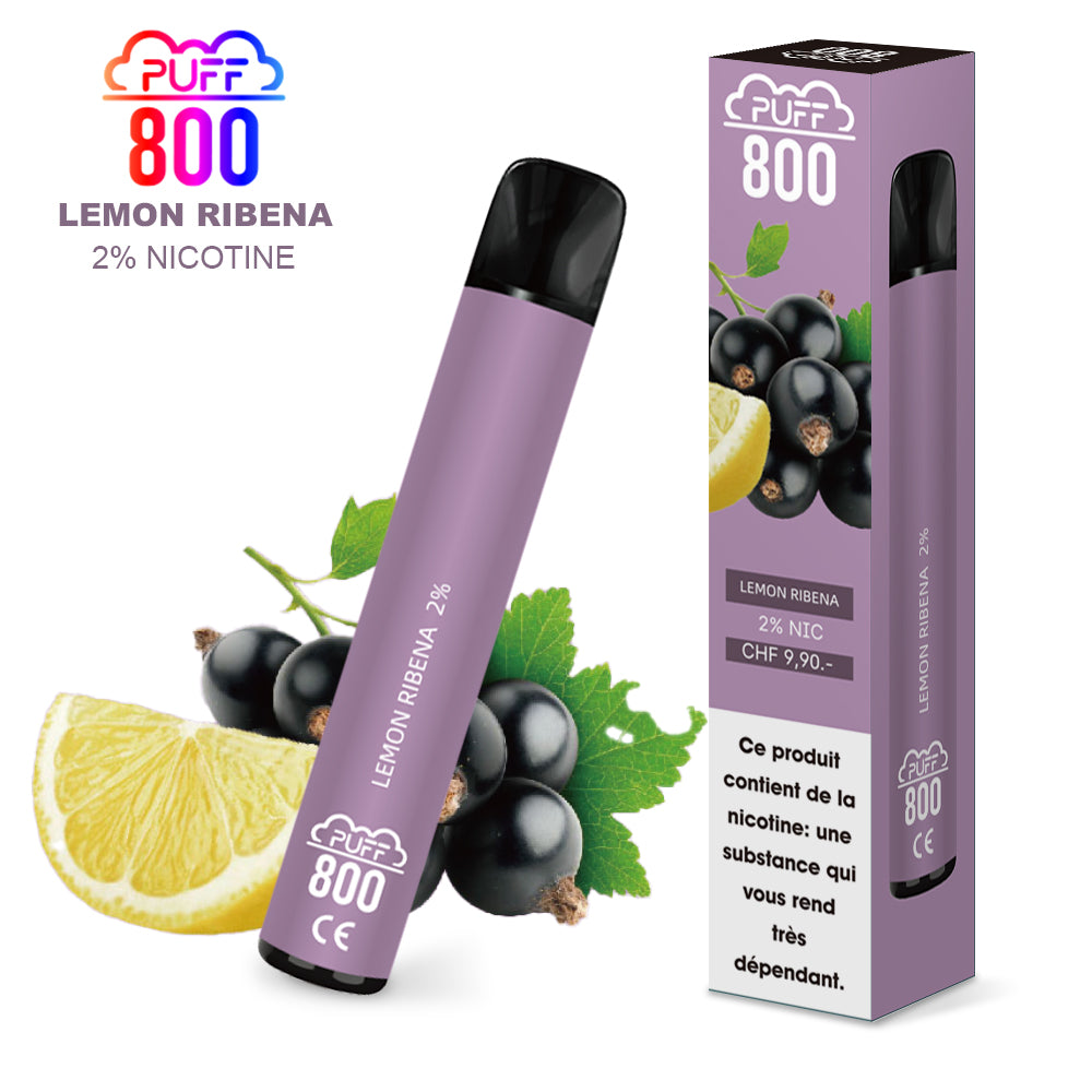 LEMON RIBENA - Puff 800 2% | puff 800 2%,puff 800 2% nicotine,puff8002%