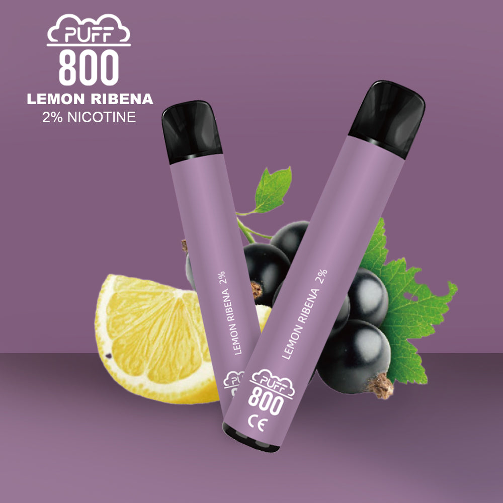 LEMON RIBENA - Puff 800 2% | puff 800 2%,puff 800 2% nicotine,puff8002%