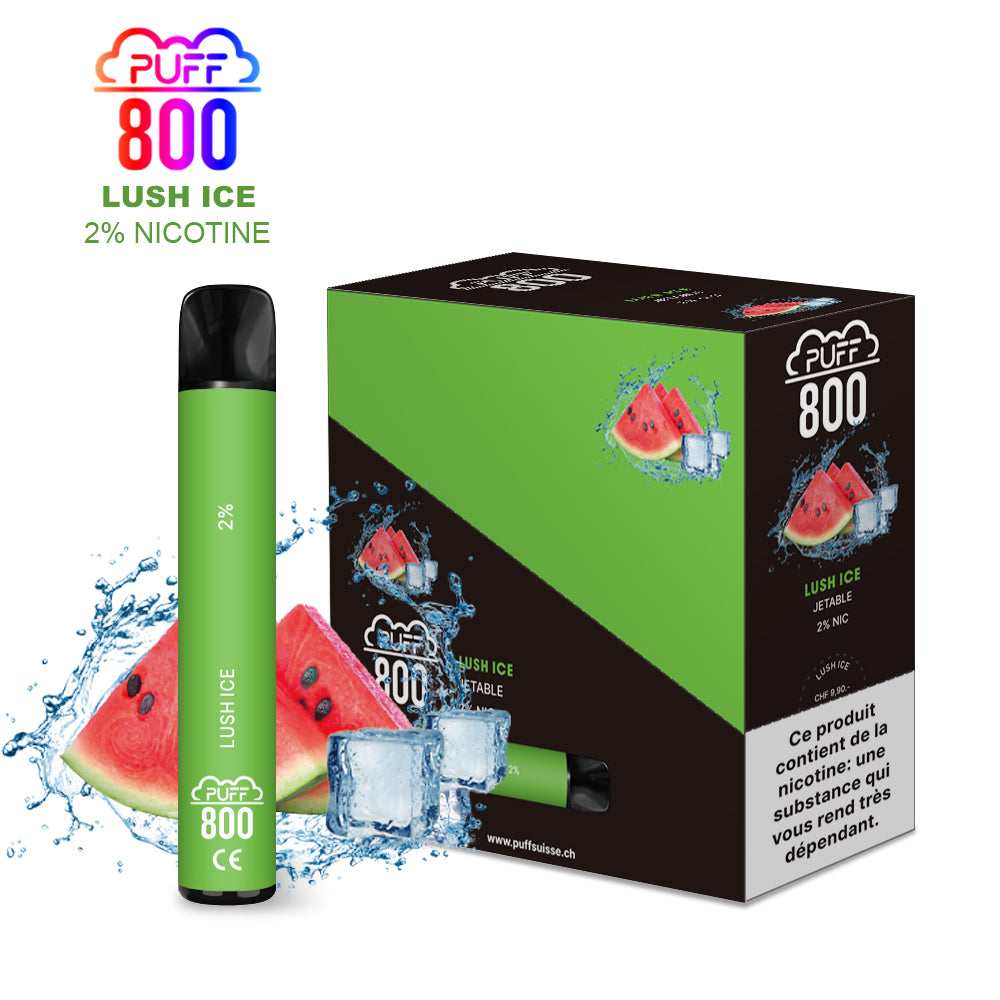 LUSH ICE - Puff 800 2% | puff 800 2%,puff 800 2% nicotine,puff8002% | CHF 5.90 |Puff Suisse SA LUSH ICE - Puff 800 2% | puff 800 2%,puff 800 2% nicotine,puff8002% | CHF 5.90 |Puff Suisse SA