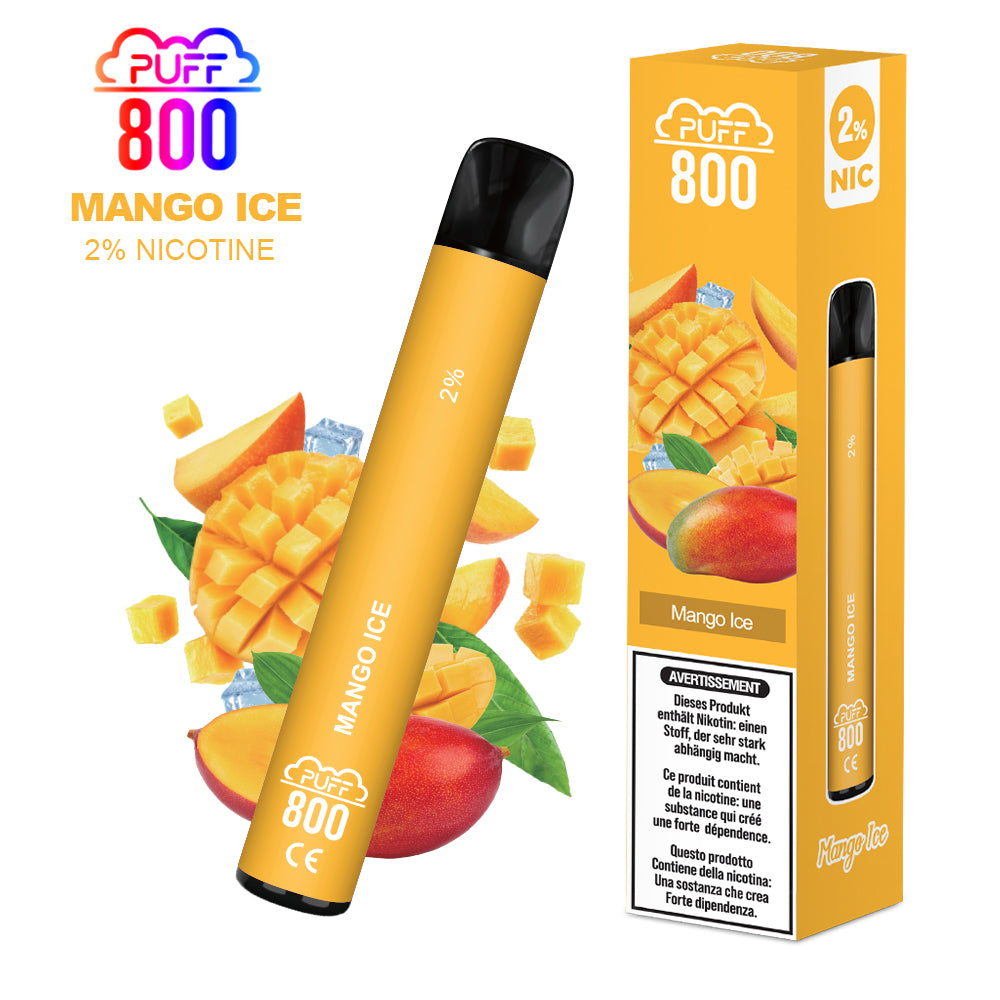 MANGO ICE - Puff 800 2% | puff 800 2%,puff 800 2% nicotine,puff8002% | CHF 5.90 |Puff Suisse SA MANGO ICE - Puff 800 2% | puff 800 2%,puff 800 2% nicotine,puff8002% | CHF 5.90 |Puff Suisse SA