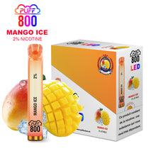MANGO ICE - Puff Crystal LED 2%
