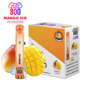 MANGO ICE - Puff Crystal LED 2%
