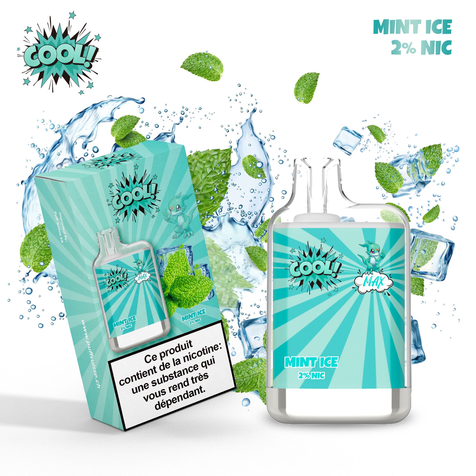 MINT ICE - PUFF COOL 2%