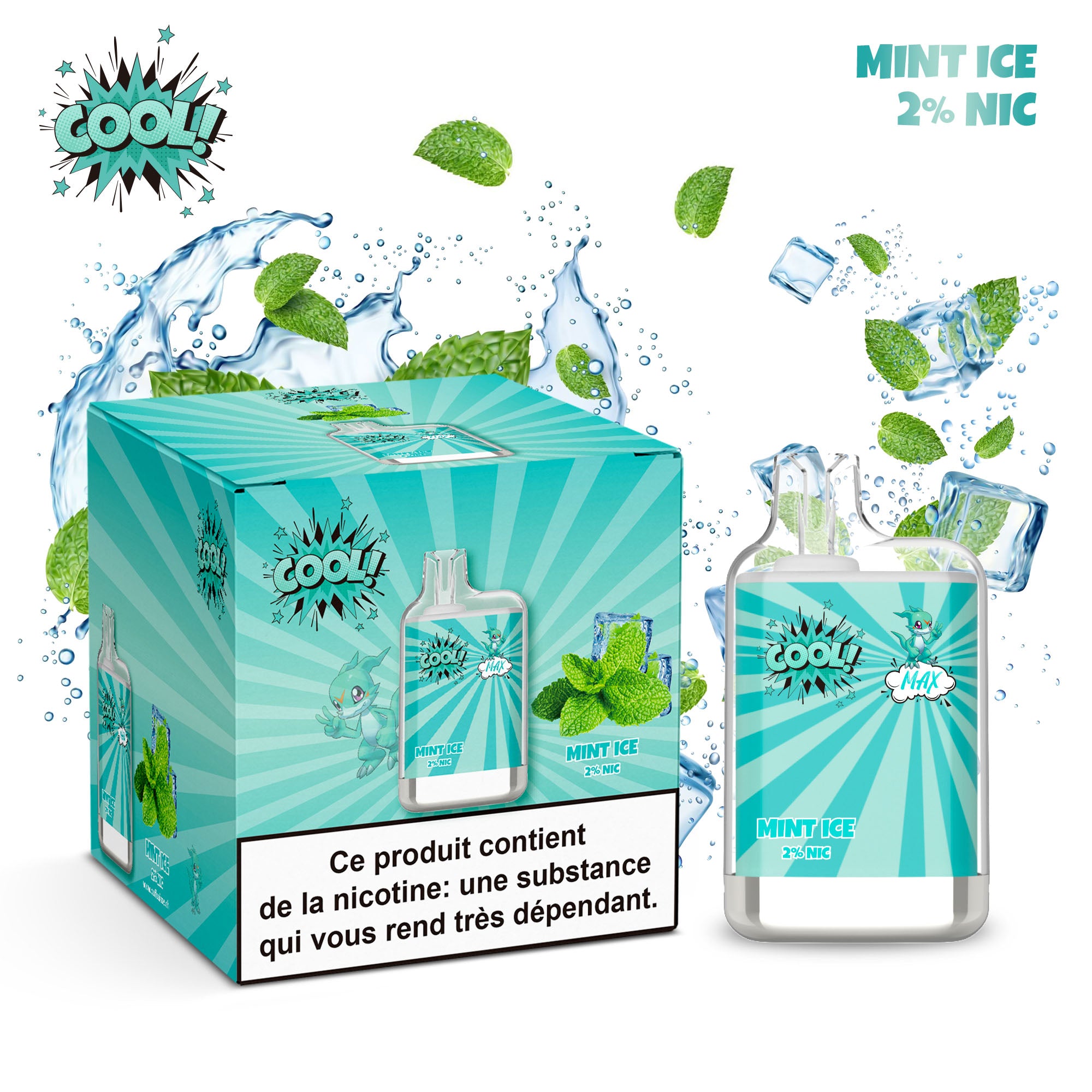 MINT ICE - PUFF COOL 2%