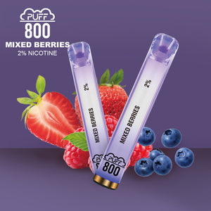 MIXED BERRIES - Puff Crystal LED 2%