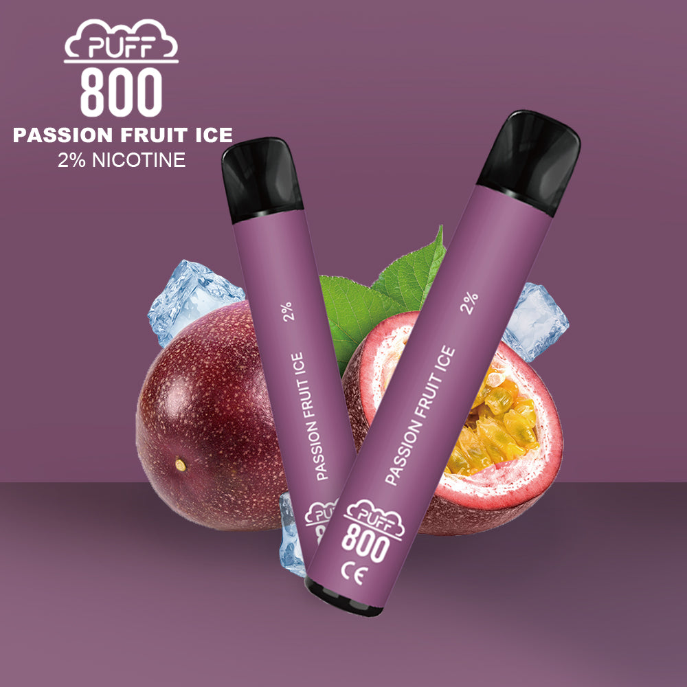 PASSION FRUIT ICE - Puff 800 2% | puff 800 2%,puff 800 2% nicotine,puff8002%