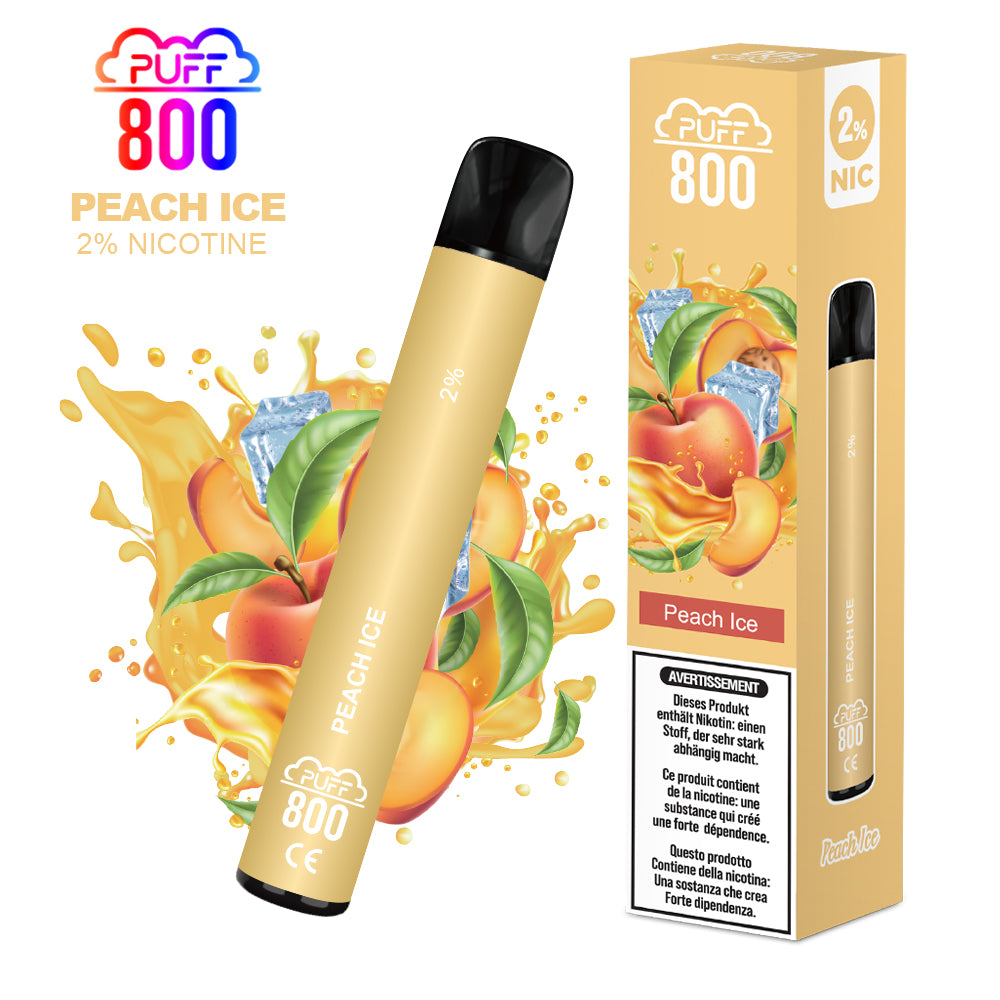 PESCA GHIACCIATA - Puff 800 2%