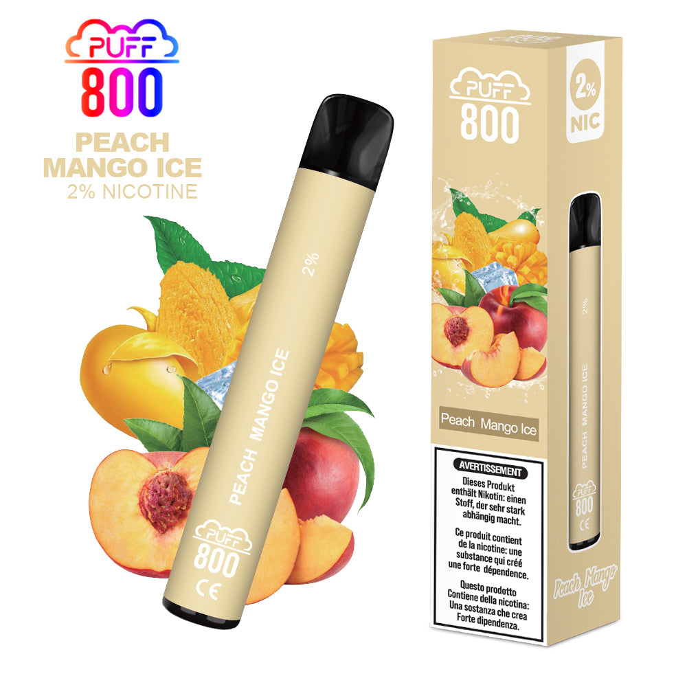 Peach mango ice - Puff 800 2%