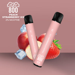 Peach strawberry ice - Puff 800 2%
