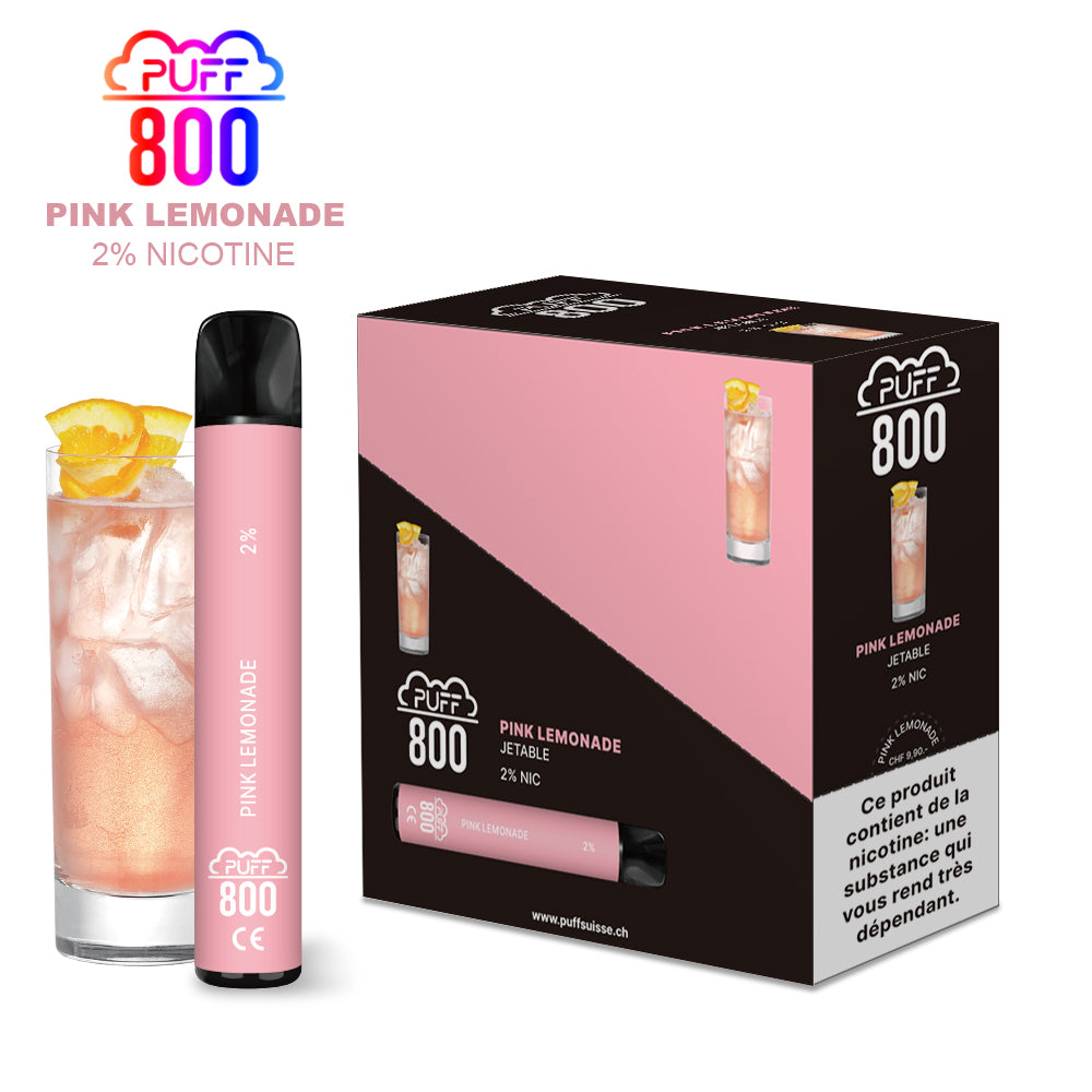 PINK LEMONADE - Puff 800 2% | puff 800 2%,puff 800 2% nicotine,puff8002%
