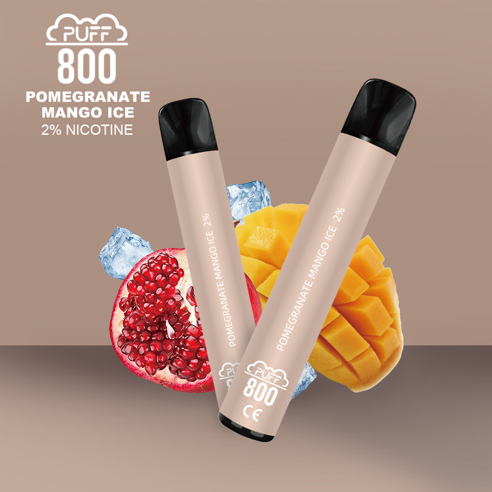 POMEGRANATE MANGO ICE - Puff 800 2% | puff 800 2%,puff 800 2% nicotine,puff8002%