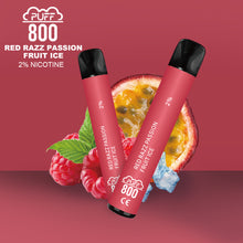 RED RAZZ PASSION FRUIT ICE - Puff 800 2%