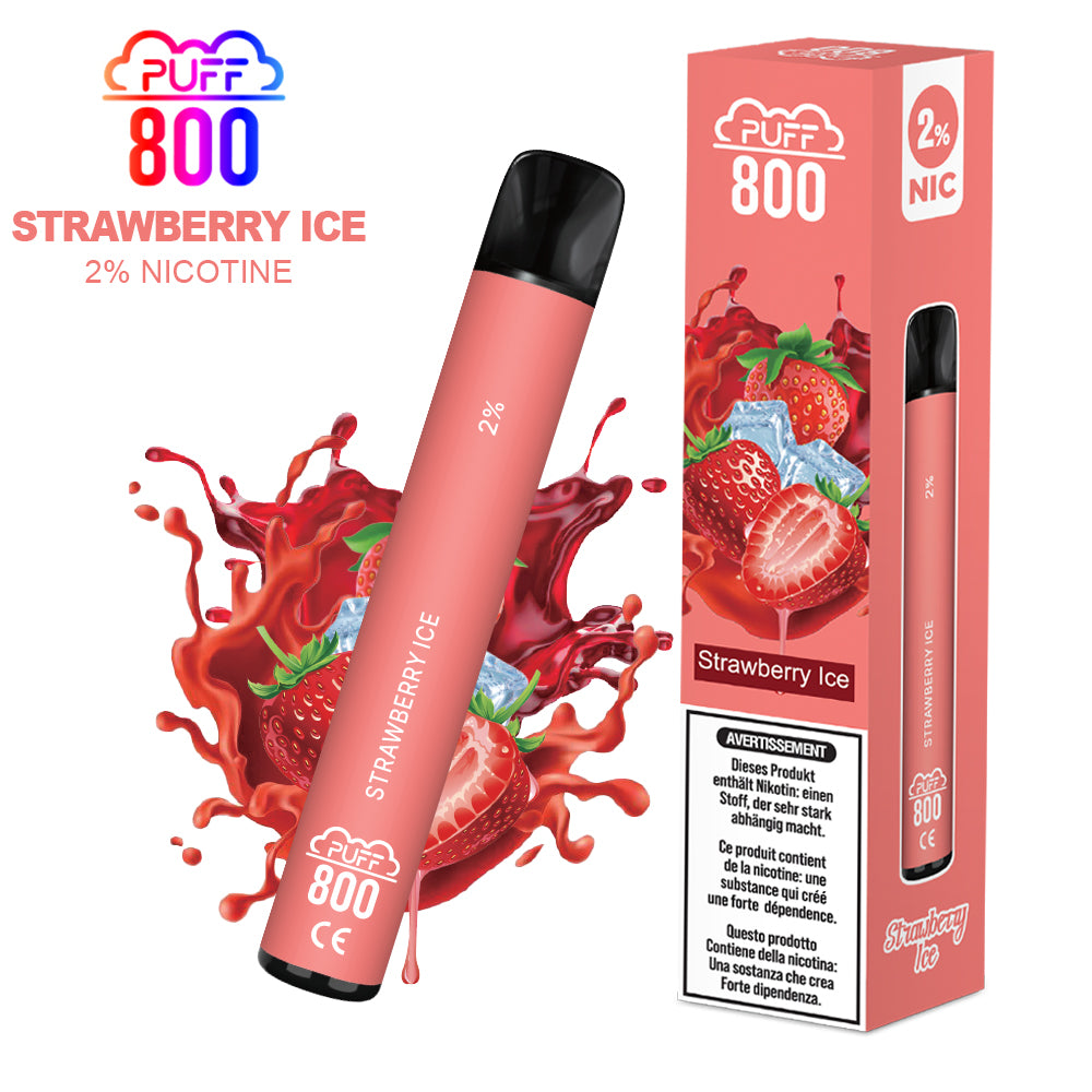 STRAWBERRY ICE - Puff 800 2%