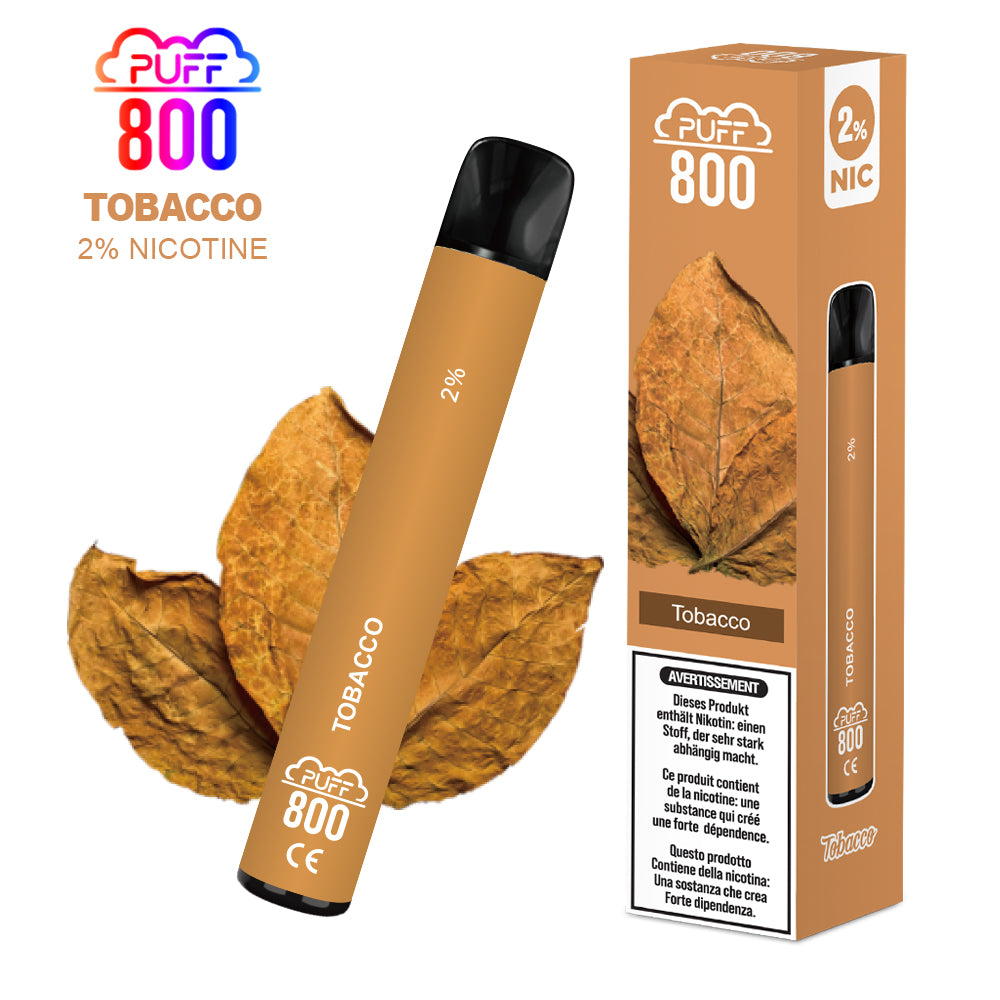 TOBACCO - Puff 800 2%