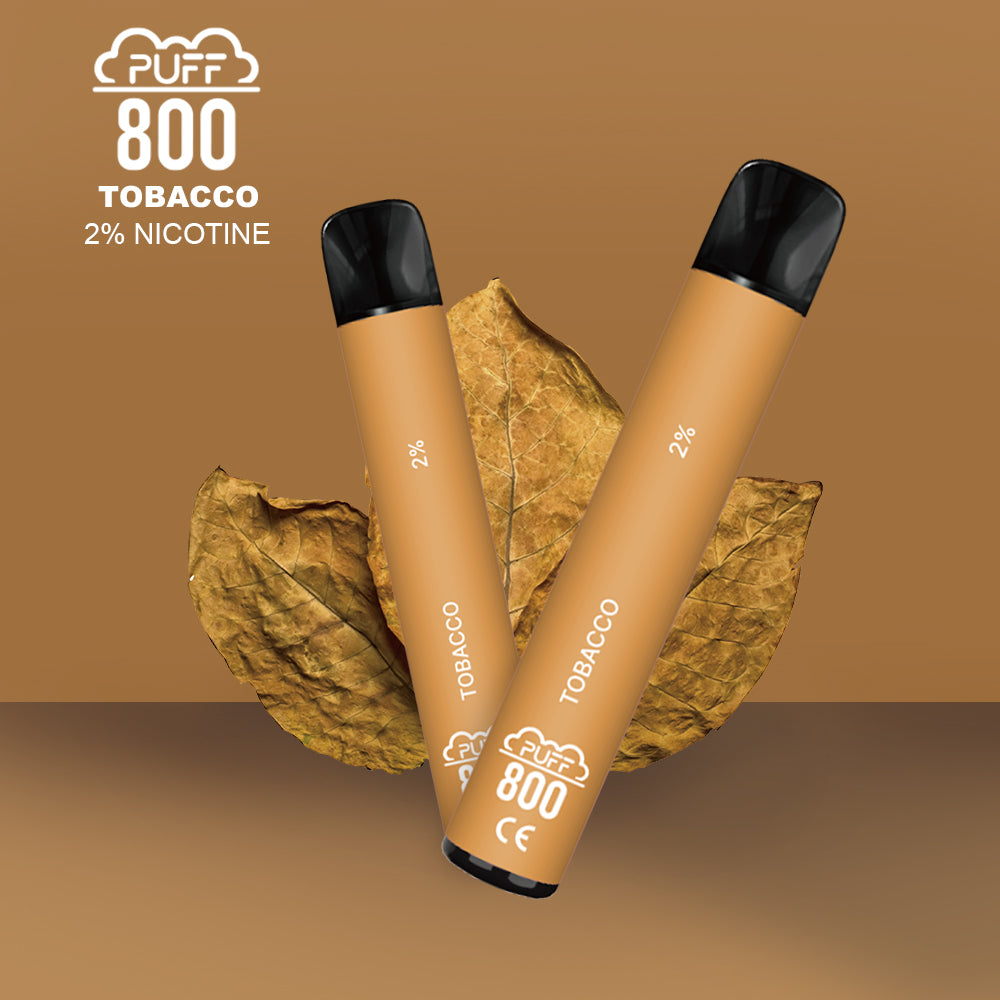 TOBACCO - Puff 800 2% TOBACCO - Puff 800 2%