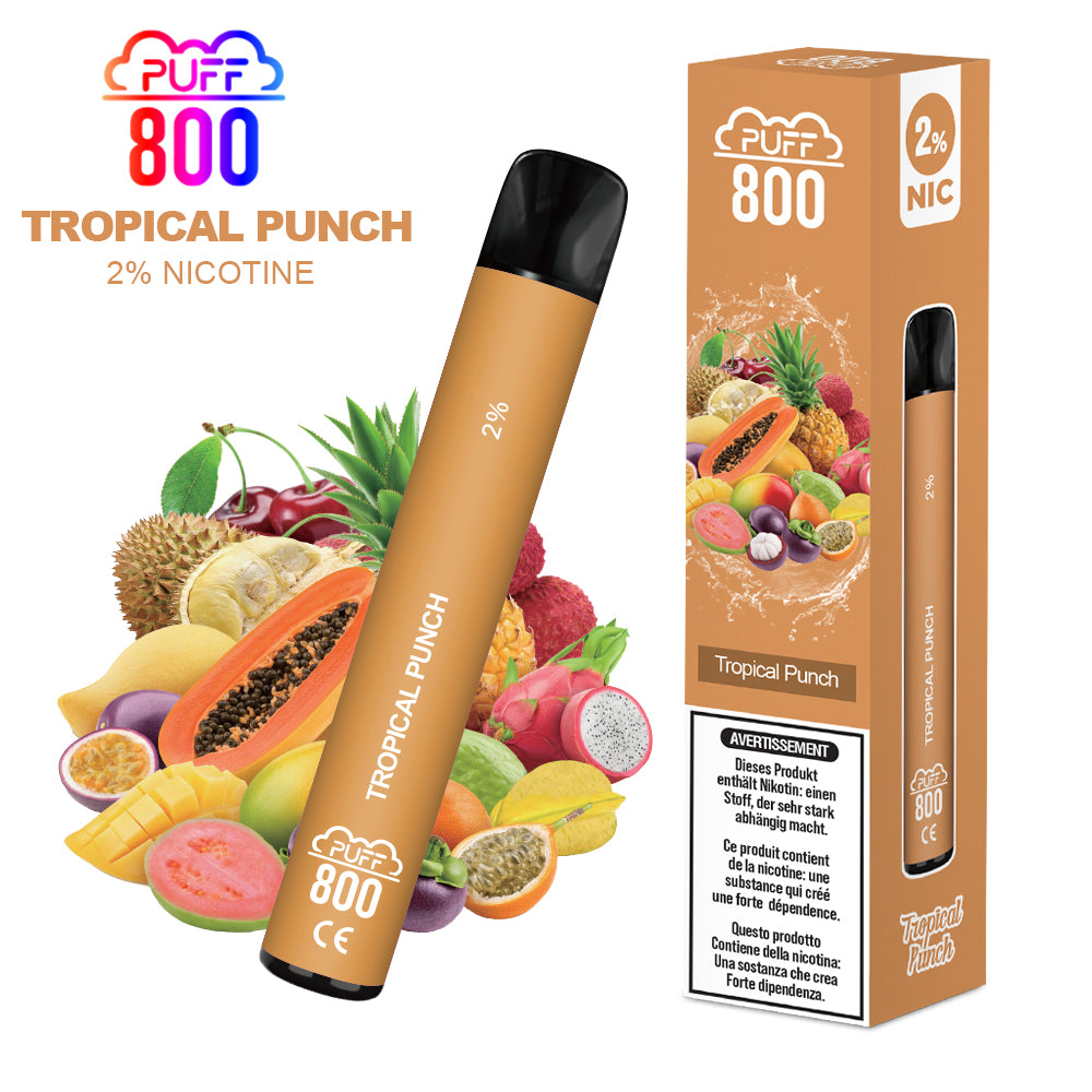 TROPICAL PUNCH - Puff 800 2%